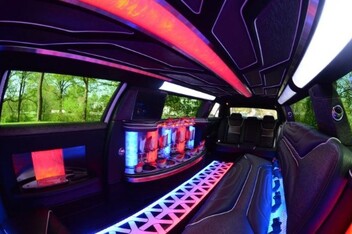 Carrollton Limousine Inside