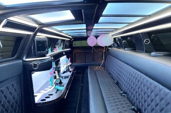 Carrollton Limousine Interior