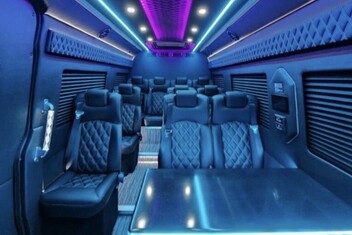 Carrollton Sprinter Bus Interior