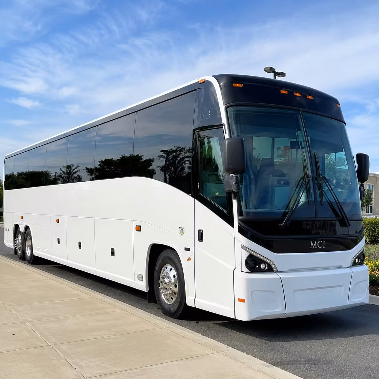 56 passenger charter bus