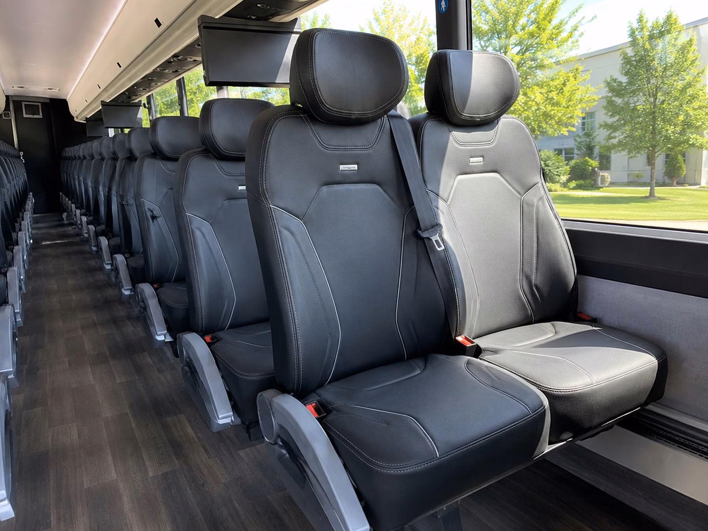 bridal party transportation that starts the celebration early