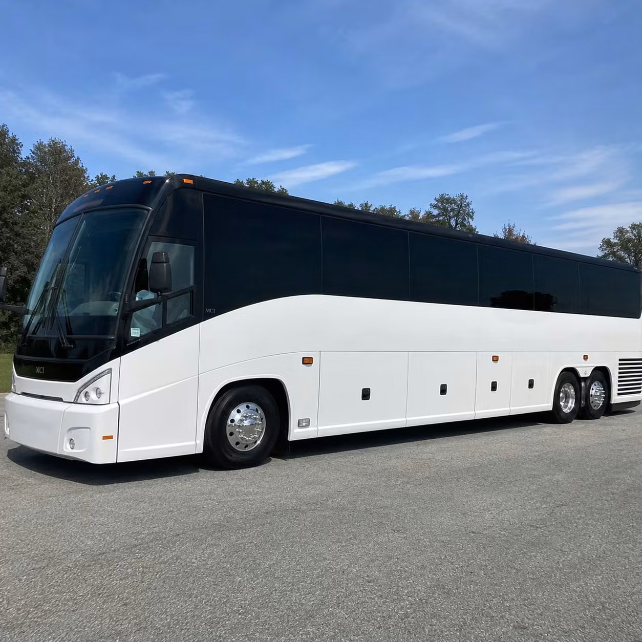 carrollton 56 passenger charter bus rental