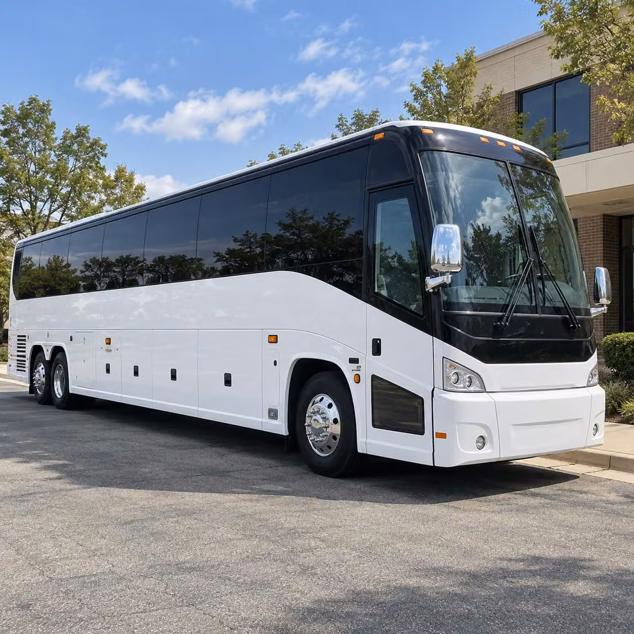 charter bus rentals for carrollton corporate events and employee shuttles
