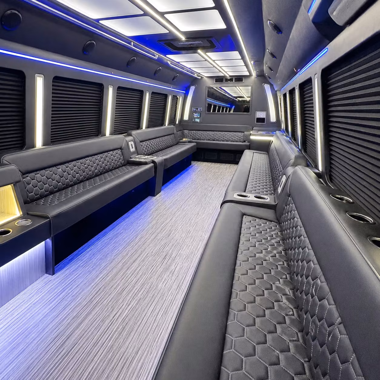 party bus interior