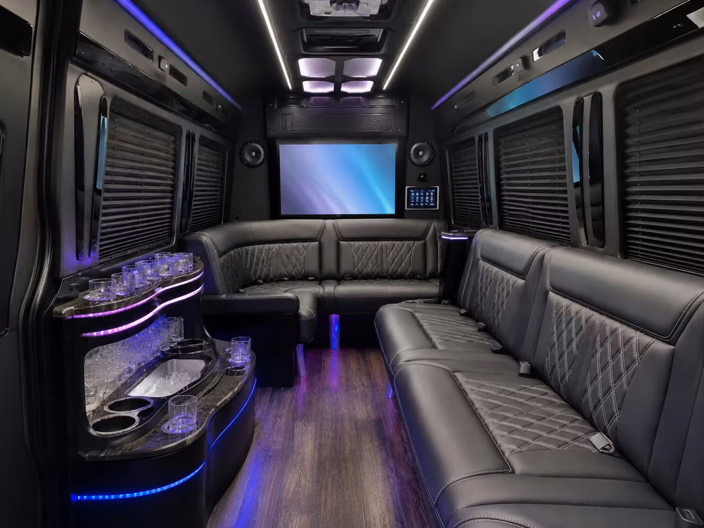 sprinter limousine inside