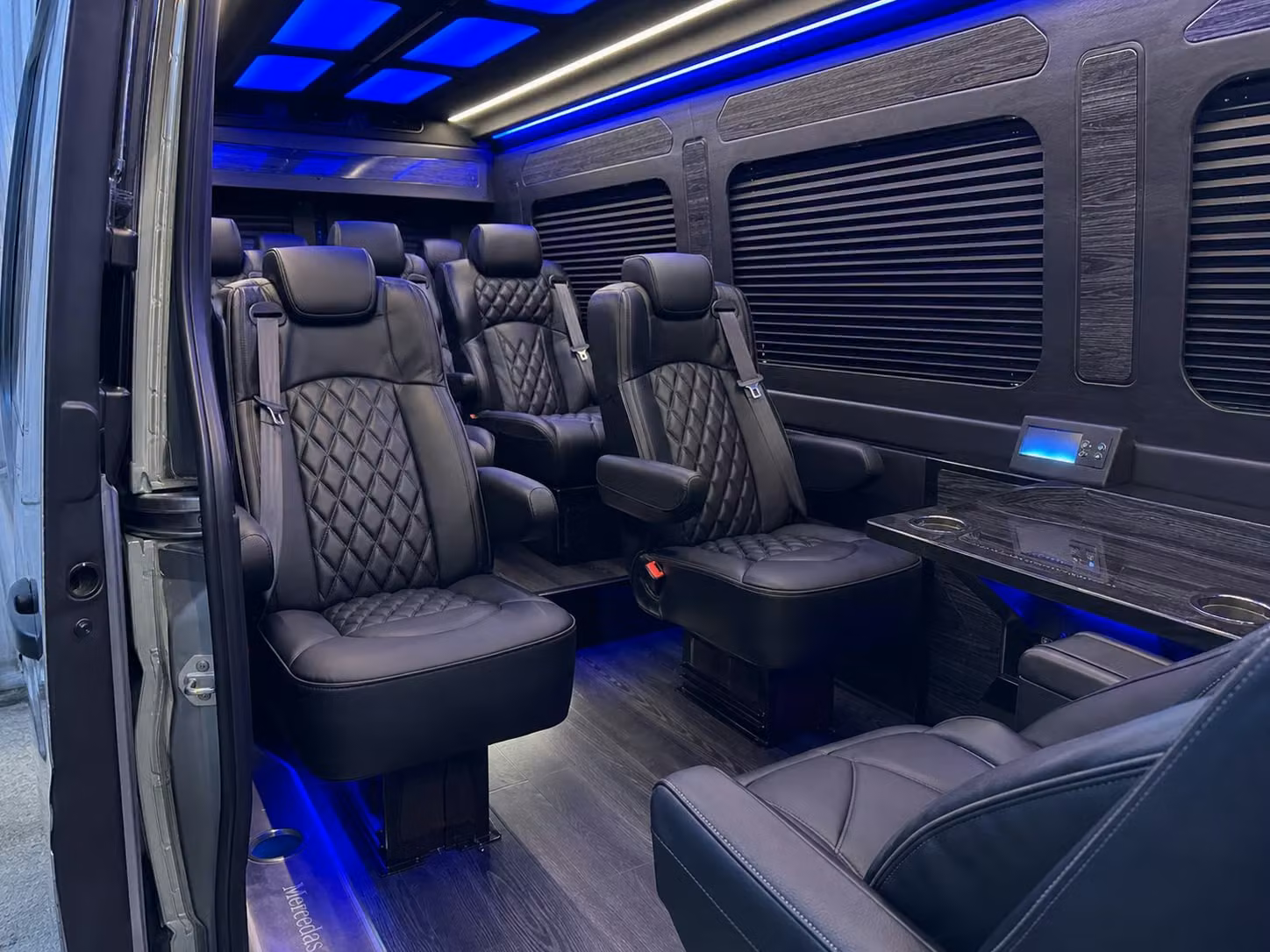 sprinter van transportation for groups and events across carrollton