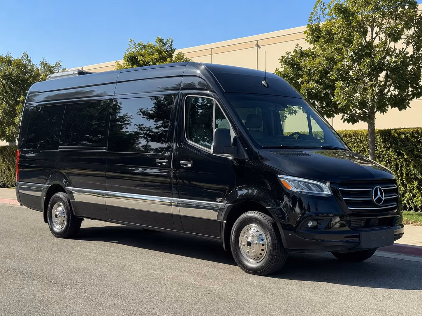 sprinter van with driver